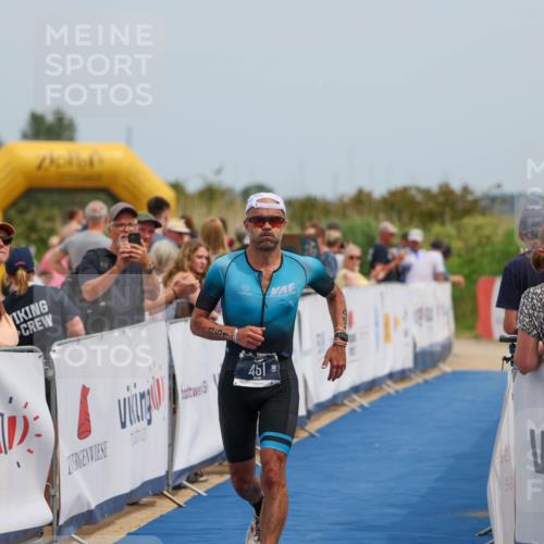 22.06.2025 - Viking Triathlon Michael Strokosch http://msf.ph/oto/8070703 22.06.2025 14:57:26 Ziel 451 meine-sportfotos.de