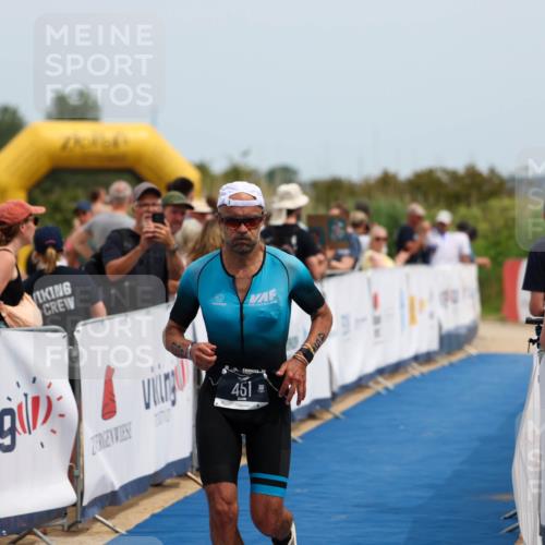 22.06.2025 - Viking Triathlon Michael Strokosch http://msf.ph/oto/8070707 22.06.2025 14:57:27 Ziel 451 meine-sportfotos.de