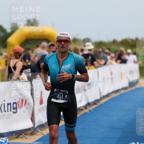 22.06.2025 - Viking Triathlon Michael Strokosch http://msf.ph/oto/8070714 22.06.2025 14:57:27 Ziel 451 meine-sportfotos.de