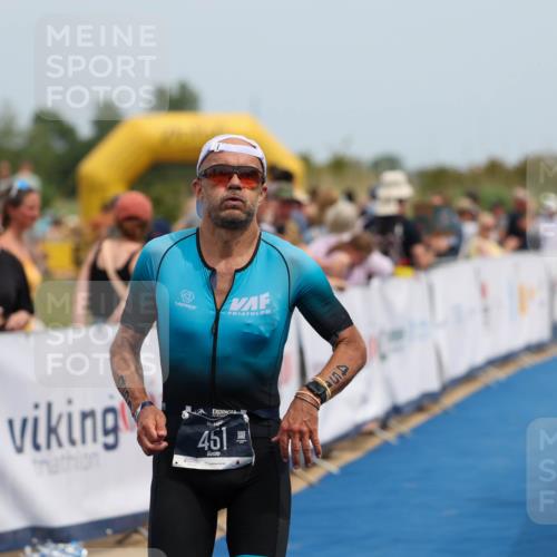 22.06.2025 - Viking Triathlon Michael Strokosch http://msf.ph/oto/8070723 22.06.2025 14:57:28 Ziel 451 meine-sportfotos.de