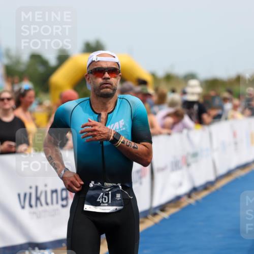 22.06.2025 - Viking Triathlon Michael Strokosch http://msf.ph/oto/8070726 22.06.2025 14:57:28 Ziel 451 meine-sportfotos.de