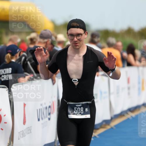 22.06.2025 - Viking Triathlon Michael Strokosch http://msf.ph/oto/8070815 22.06.2025 14:58:47 Ziel 233, 508 meine-sportfotos.de