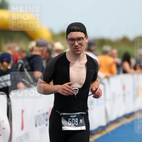 22.06.2025 - Viking Triathlon Michael Strokosch http://msf.ph/oto/8070819 22.06.2025 14:58:48 Ziel 233, 508 meine-sportfotos.de