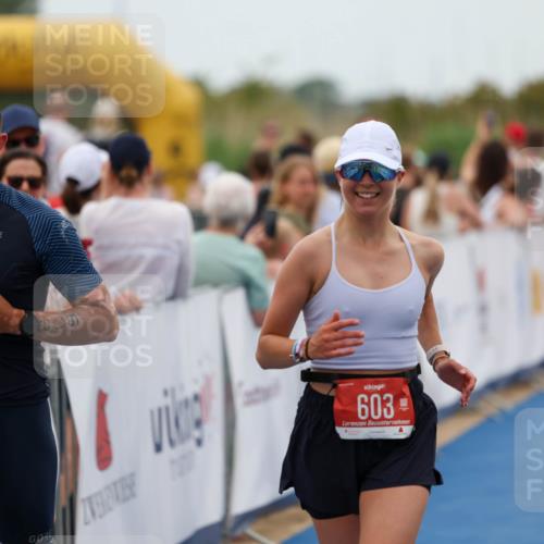 22.06.2025 - Viking Triathlon Michael Strokosch http://msf.ph/oto/8071065 22.06.2025 15:26:59 Ziel 603 meine-sportfotos.de