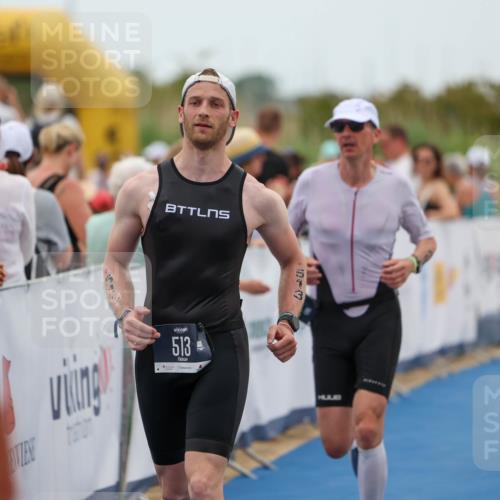 22.06.2025 - Viking Triathlon Michael Strokosch http://msf.ph/oto/8071183 22.06.2025 15:27:33 Ziel 110, 487, 513 meine-sportfotos.de