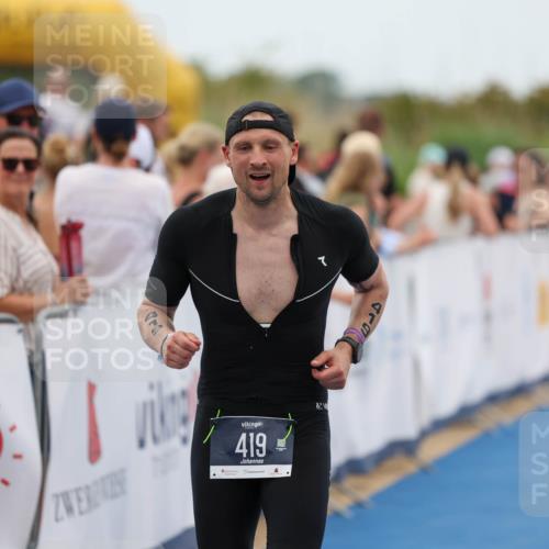 22.06.2025 - Viking Triathlon Michael Strokosch http://msf.ph/oto/8071219 22.06.2025 15:27:48 Ziel 419 meine-sportfotos.de