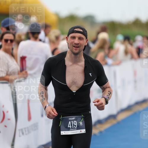 22.06.2025 - Viking Triathlon Michael Strokosch http://msf.ph/oto/8071222 22.06.2025 15:27:48 Ziel 419 meine-sportfotos.de