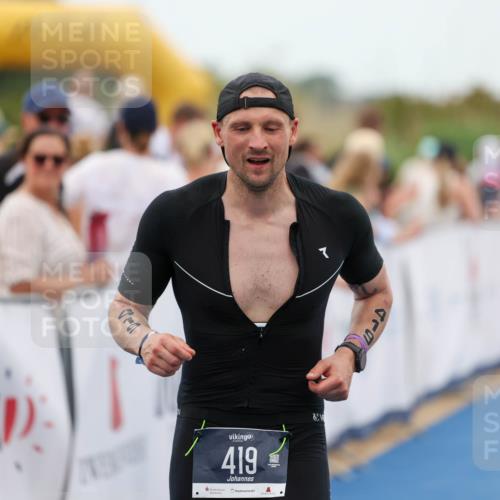 22.06.2025 - Viking Triathlon Michael Strokosch http://msf.ph/oto/8071228 22.06.2025 15:27:48 Ziel 419 meine-sportfotos.de
