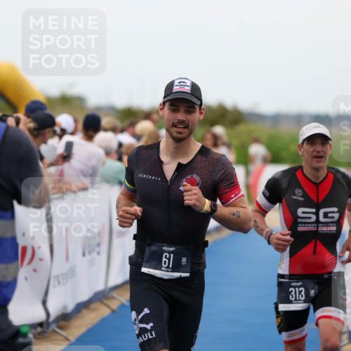 22.06.2025 - Viking Triathlon Michael Strokosch http://msf.ph/oto/8071240 22.06.2025 15:28:06 Ziel 61, 313 meine-sportfotos.de