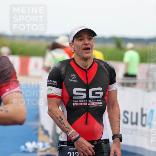 22.06.2025 - Viking Triathlon Michael Strokosch http://msf.ph/oto/8071257 22.06.2025 15:28:07 Ziel 61, 313 meine-sportfotos.de