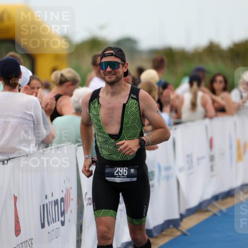 22.06.2025 - Viking Triathlon Michael Strokosch http://msf.ph/oto/8071321 22.06.2025 15:28:49 Ziel 296 meine-sportfotos.de