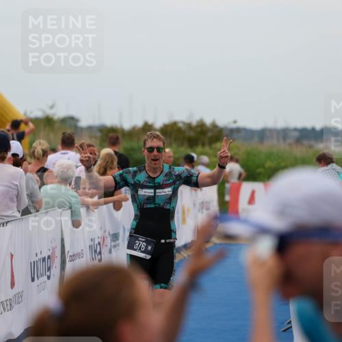 22.06.2025 - Viking Triathlon Michael Strokosch http://msf.ph/oto/8071395 22.06.2025 15:29:21 Ziel 376 meine-sportfotos.de