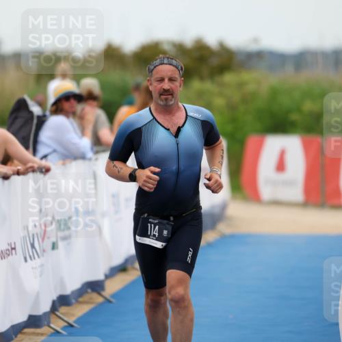 22.06.2025 - Viking Triathlon Michael Strokosch http://msf.ph/oto/8071477 22.06.2025 15:43:51 Ziel 114 meine-sportfotos.de