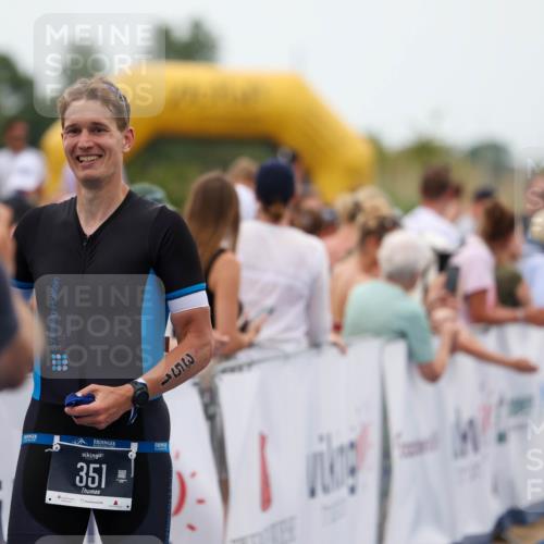 22.06.2025 - Viking Triathlon Michael Strokosch http://msf.ph/oto/8071491 22.06.2025 15:29:55 Ziel 351 meine-sportfotos.de