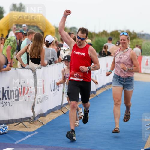 22.06.2025 - Viking Triathlon Michael Strokosch http://msf.ph/oto/8071828 22.06.2025 15:32:16 Ziel 632 meine-sportfotos.de