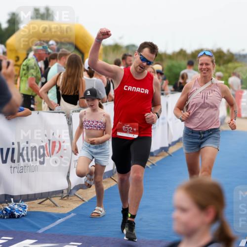 22.06.2025 - Viking Triathlon Michael Strokosch http://msf.ph/oto/8071833 22.06.2025 15:32:16 Ziel 632 meine-sportfotos.de