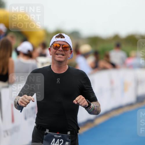 22.06.2025 - Viking Triathlon Michael Strokosch http://msf.ph/oto/8071894 22.06.2025 15:32:34 Ziel 442 meine-sportfotos.de