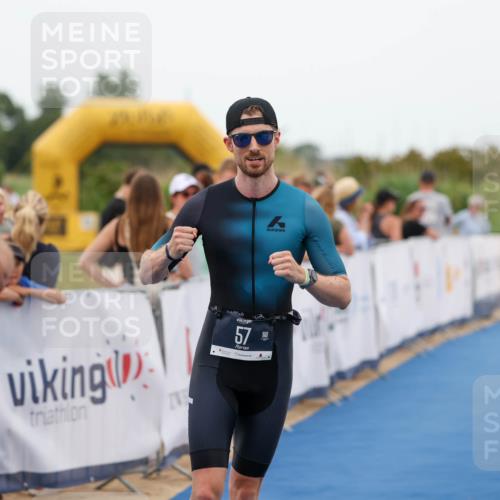 22.06.2025 - Viking Triathlon Michael Strokosch http://msf.ph/oto/8071950 22.06.2025 15:33:52 Ziel 57 meine-sportfotos.de