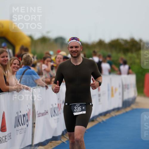 22.06.2025 - Viking Triathlon Michael Strokosch http://msf.ph/oto/8072032 22.06.2025 15:46:53 Ziel 335, 456 meine-sportfotos.de