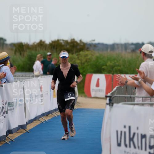 22.06.2025 - Viking Triathlon Michael Strokosch http://msf.ph/oto/8072283 22.06.2025 15:49:52 Ziel 34 meine-sportfotos.de