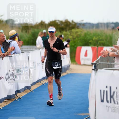 22.06.2025 - Viking Triathlon Michael Strokosch http://msf.ph/oto/8072292 22.06.2025 15:49:52 Ziel 34 meine-sportfotos.de