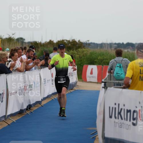 22.06.2025 - Viking Triathlon Michael Strokosch http://msf.ph/oto/8072319 22.06.2025 15:36:47 Ziel 148 meine-sportfotos.de