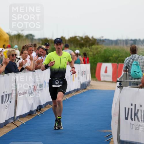22.06.2025 - Viking Triathlon Michael Strokosch http://msf.ph/oto/8072324 22.06.2025 15:36:48 Ziel 148 meine-sportfotos.de