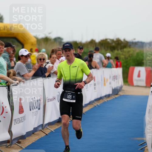 22.06.2025 - Viking Triathlon Michael Strokosch http://msf.ph/oto/8072329 22.06.2025 15:36:48 Ziel 148 meine-sportfotos.de