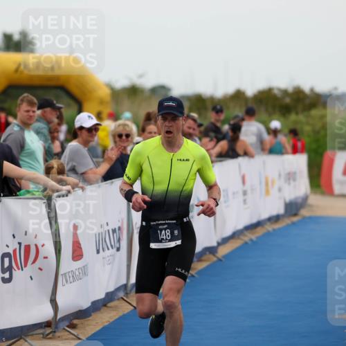 22.06.2025 - Viking Triathlon Michael Strokosch http://msf.ph/oto/8072331 22.06.2025 15:36:48 Ziel 148 meine-sportfotos.de