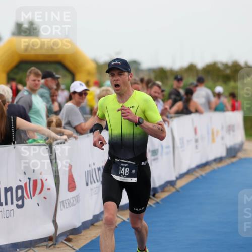 22.06.2025 - Viking Triathlon Michael Strokosch http://msf.ph/oto/8072333 22.06.2025 15:36:49 Ziel 148 meine-sportfotos.de