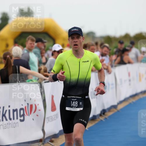 22.06.2025 - Viking Triathlon Michael Strokosch http://msf.ph/oto/8072336 22.06.2025 15:36:49 Ziel 148 meine-sportfotos.de