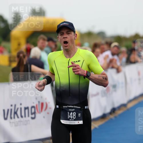 22.06.2025 - Viking Triathlon Michael Strokosch http://msf.ph/oto/8072345 22.06.2025 15:36:49 Ziel 148 meine-sportfotos.de
