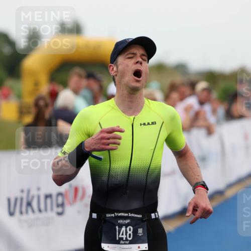 22.06.2025 - Viking Triathlon Michael Strokosch http://msf.ph/oto/8072351 22.06.2025 15:36:50 Ziel 148 meine-sportfotos.de