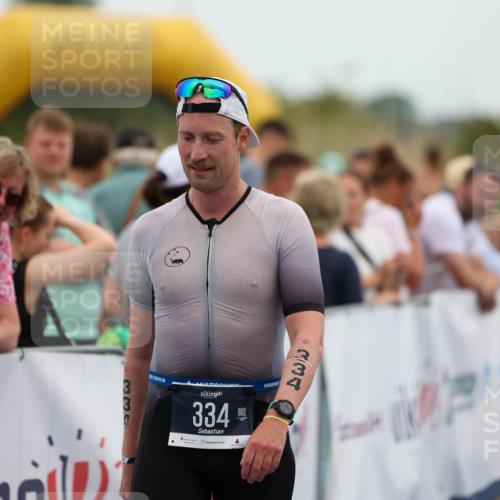 22.06.2025 - Viking Triathlon Michael Strokosch http://msf.ph/oto/8072503 22.06.2025 15:38:24 Ziel 334 meine-sportfotos.de