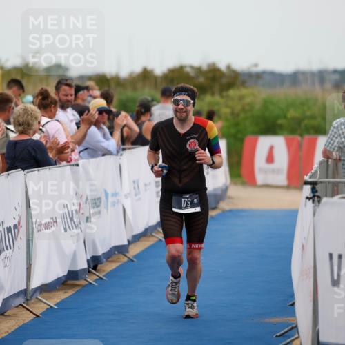 22.06.2025 - Viking Triathlon Michael Strokosch http://msf.ph/oto/8072511 22.06.2025 15:38:34 Ziel 179 meine-sportfotos.de