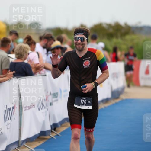 22.06.2025 - Viking Triathlon Michael Strokosch http://msf.ph/oto/8072519 22.06.2025 15:38:34 Ziel 179 meine-sportfotos.de