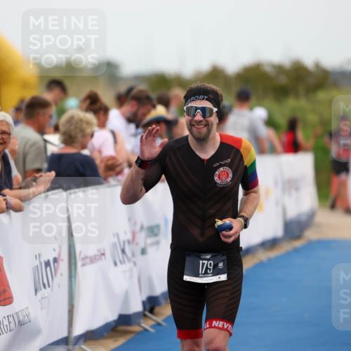 22.06.2025 - Viking Triathlon Michael Strokosch http://msf.ph/oto/8072522 22.06.2025 15:38:35 Ziel 179 meine-sportfotos.de