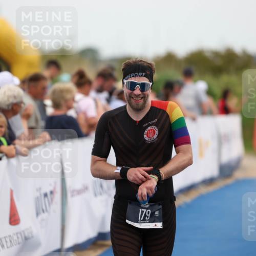22.06.2025 - Viking Triathlon Michael Strokosch http://msf.ph/oto/8072531 22.06.2025 15:38:35 Ziel 179 meine-sportfotos.de