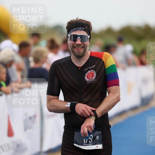 22.06.2025 - Viking Triathlon Michael Strokosch http://msf.ph/oto/8072537 22.06.2025 15:38:36 Ziel 179 meine-sportfotos.de