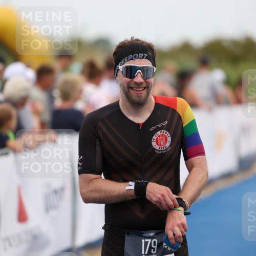 22.06.2025 - Viking Triathlon Michael Strokosch http://msf.ph/oto/8072540 22.06.2025 15:38:36 Ziel 179 meine-sportfotos.de