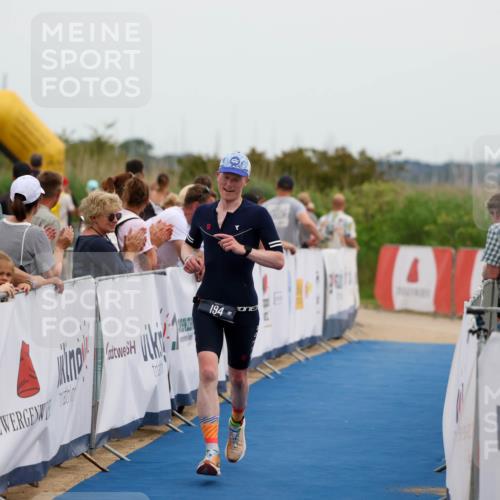 22.06.2025 - Viking Triathlon Michael Strokosch http://msf.ph/oto/8072551 22.06.2025 15:38:57 Ziel 194 meine-sportfotos.de
