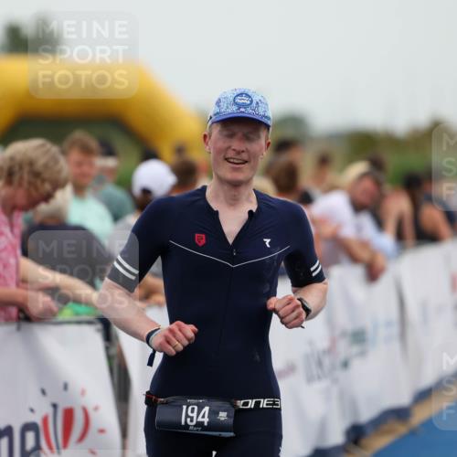 22.06.2025 - Viking Triathlon Michael Strokosch http://msf.ph/oto/8072566 22.06.2025 15:38:59 Ziel 194 meine-sportfotos.de