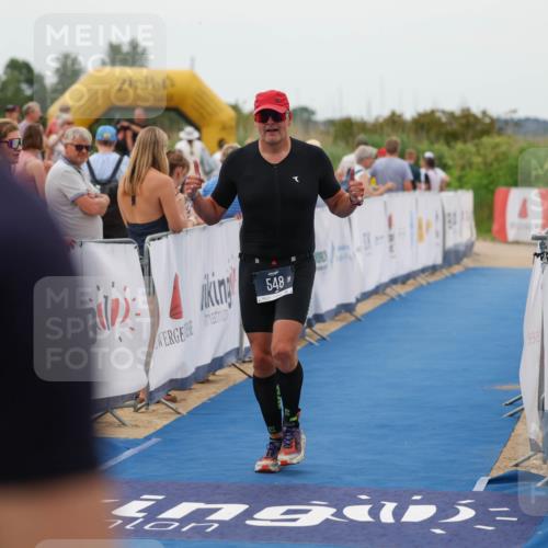 22.06.2025 - Viking Triathlon Michael Strokosch http://msf.ph/oto/8072621 22.06.2025 15:53:53 Ziel 46, 548 meine-sportfotos.de