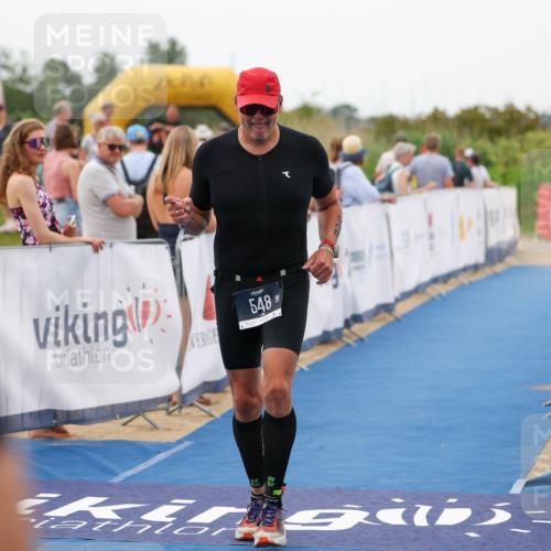 22.06.2025 - Viking Triathlon Michael Strokosch http://msf.ph/oto/8072631 22.06.2025 15:53:53 Ziel 46, 548 meine-sportfotos.de