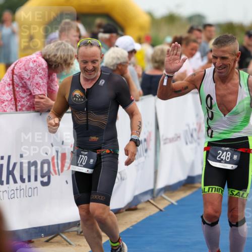 22.06.2025 - Viking Triathlon Michael Strokosch http://msf.ph/oto/8072729 22.06.2025 15:40:01 Ziel 170, 180, 248 meine-sportfotos.de