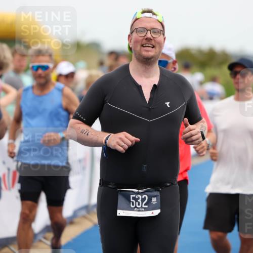 22.06.2025 - Viking Triathlon Michael Strokosch http://msf.ph/oto/8072832 22.06.2025 15:40:20 Ziel 532, 644 meine-sportfotos.de