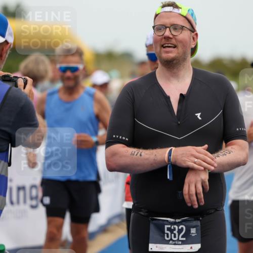22.06.2025 - Viking Triathlon Michael Strokosch http://msf.ph/oto/8072833 22.06.2025 15:40:21 Ziel 532, 644 meine-sportfotos.de