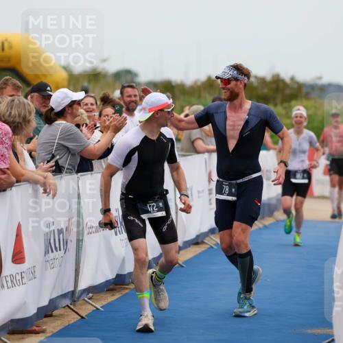 22.06.2025 - Viking Triathlon Michael Strokosch http://msf.ph/oto/8073034 22.06.2025 15:42:16 Ziel 78, 172, 182 meine-sportfotos.de