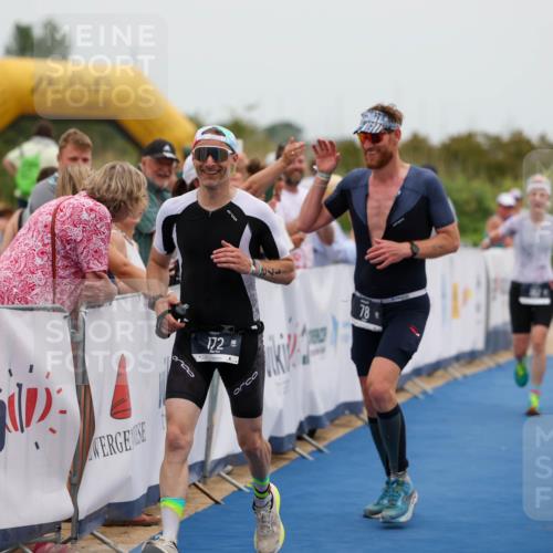 22.06.2025 - Viking Triathlon Michael Strokosch http://msf.ph/oto/8073040 22.06.2025 15:42:17 Ziel 78, 172, 182 meine-sportfotos.de