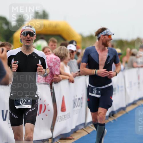 22.06.2025 - Viking Triathlon Michael Strokosch http://msf.ph/oto/8073052 22.06.2025 15:42:18 Ziel 78, 172, 182 meine-sportfotos.de